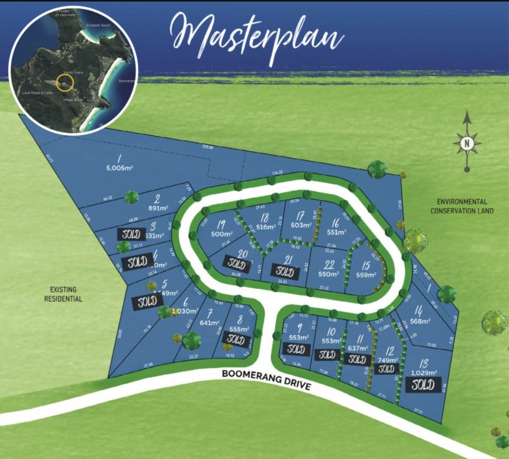 [Land for Sale] Blueys Ridge Estate, Blueys Beach OpenLot